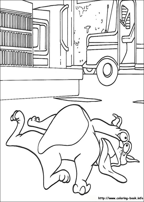 Oliver and Company coloring picture